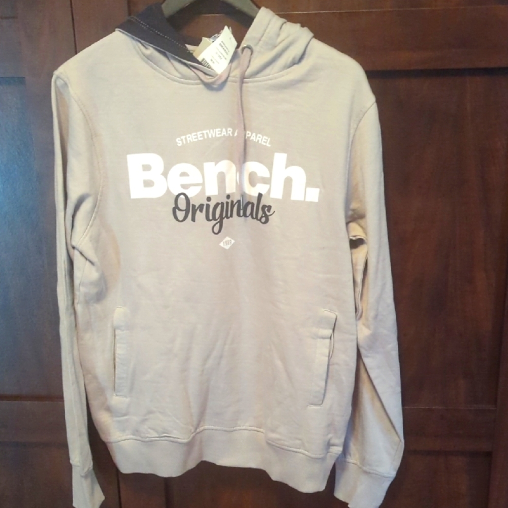 Bench Gray Pullover Hoodie Sweatshirt